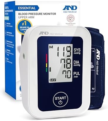 A&D Medical UA-651CN Upper Arm Blood Pressure Monitor, Cuff 8.6-1...