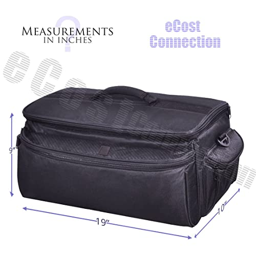 Extra Large Soft Padded Water Resistant Camcorder Equipment Gadget Bag / Case For Canon Xa10, Xa20, Xa25, Xh-G1S, Xl2 And More Cameras Camcorders And Dslr #TOP1