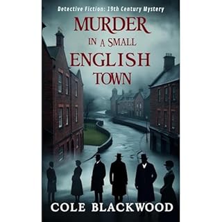 Murder in a Small English Town Audiolibro Por Cole Blackwood arte de portada
