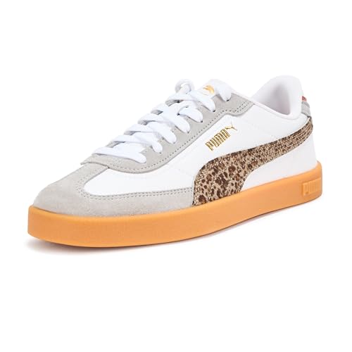PUMA Women's Club II Era Shoes, White-Dusky Gray-Gray Echo AH25, 7 by PUMA - Used condition - US$43.75
