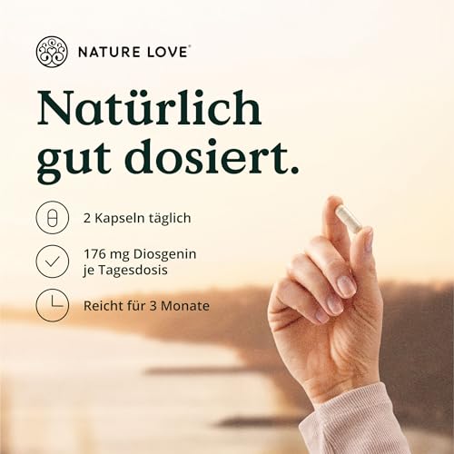 Yamswurzel-Kapseln Nature Love Wild Yam Kapseln im Vergleich