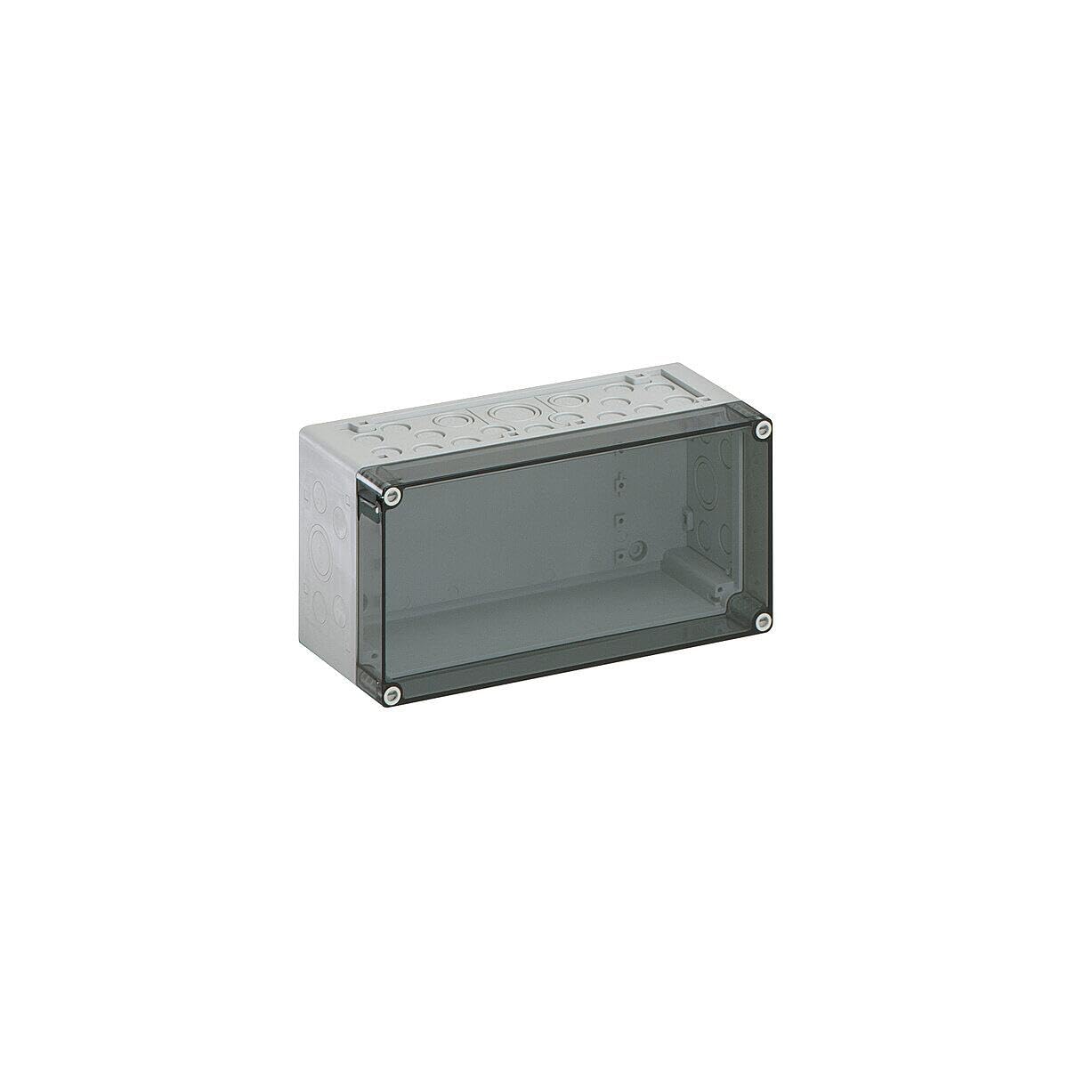 Spelsberg Leergehäuse mit Deckel, 300 x 150 x 132 mm, IP65, AKL1-T, transparent, 2249708