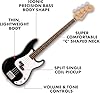 Squier by Fender Debut Collection Precision Bass Electric Guitar Pack. Includes Rumble 15 Amp, Gig Bag, Strap, Cable, Picks, Tuner, Stand, Extra Strings + 3 month Subscription to Fender Play #2
