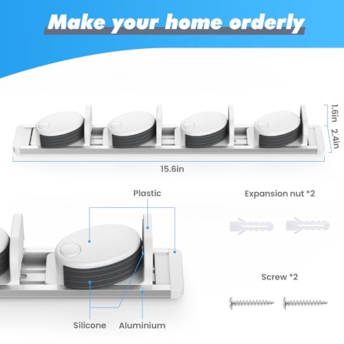 Jorazor Suporte de vara de pesca vertical, suporte de vara de pesca montado na parede, suportes de v