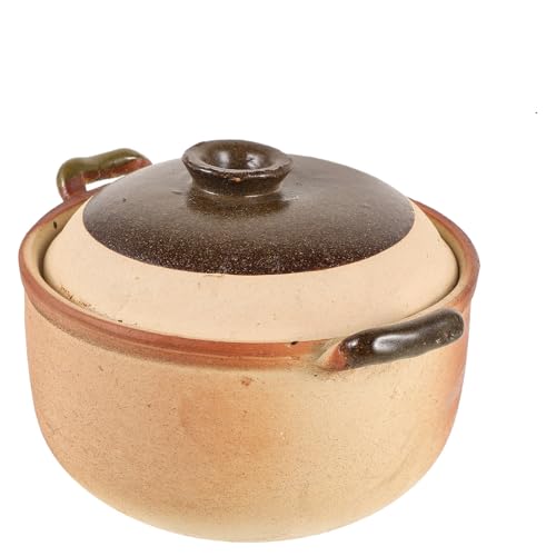 YATINGZHANG Cacerola Hierro Fundido Cazuela Ollas De Barro for Cocinar Utensilios De Cocina Hogar Estofado Sartenes Antiadherentes Cazuela Hierro Fundido