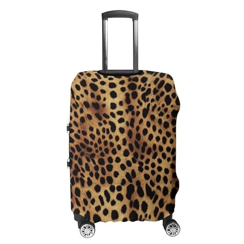 Leopard Animal Print Luggage Cover Elastic Suitcase Protector Case Anti-Scratch Washable Baggage Covers Protector For Traveling, Aircraft Consignment S4