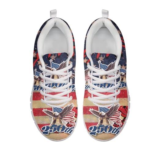 Image of GIFTPUZZ Mens Lace Up Athletic Trainers Running Sneakers Wedge Breathable Gym Lightweight Sports Tennis Shoes