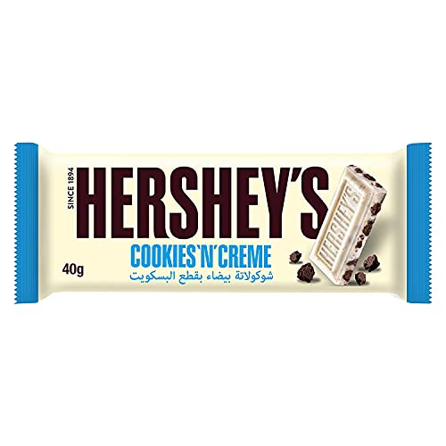 Image of Hershey's Cookies 'N' Creme Chocolate, 2 x 40 g