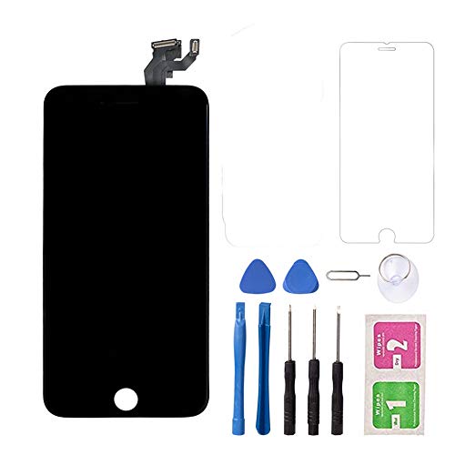Kit écran LCD Retina + Vitre Tactile Pour IPhone 6 Plus Noir - Top Qualité, Neuf Avec Outils