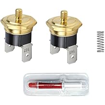 107C & 145C Thermostat Replacement M4 Thread Fits For Gaggia Classic Pro, Baby, Evolution, Espresso, Coffee & Others Brew & Steam + 9 Bar OPV + Thermal Paste