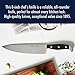 HENCKELS Statement Razor-Sharp 8-inch Chef Knife, German Engineered Informed by 100+ Years of Mastery, Black/Stainless Steel