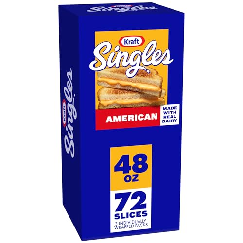 Kraft Singles American Slices, 72 ct Box