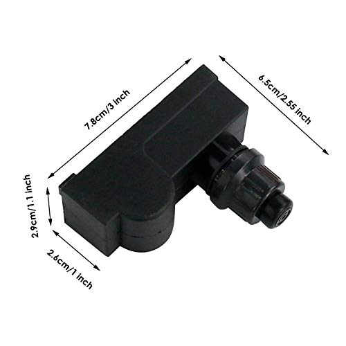 image for Uniflasy Push Button Grill Ignitor 2 Outlet Electronic Igniter kit for