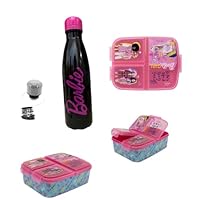 Set Pranzo Scuola Pellecchia 1969 - Porta Merenda 3 Scomparti E Borraccia Termica 500ml STITCH Rosa - Foto 8