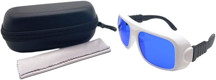 New 560-600nm 561nm 577nm 585nm 595nm OD 6+ DHP-2-36＃ Dye Laser Glasses Safety Goggles Yellow Laser Protection