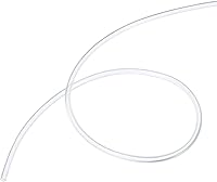Vista 26 de YOKIVE Tubo de silicona, transferencia de agua, ideal para bomba (transparente, 0.118x0.157 in IDxOD, 16.4 ft)