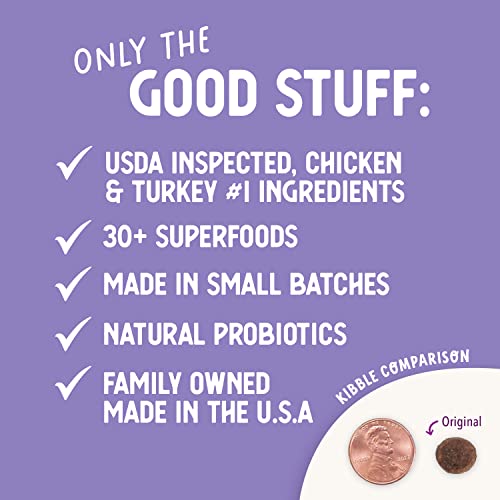 Health Extension Grain Free Chicken & Turkey Dry Dog Food (1 lb / 0.45 kg) - Whole Foods Ingredients Formula with a Blend of Turmeric & Antioxidants for All Life Stages Dogs (Pack of 2) - Thumbnail 6