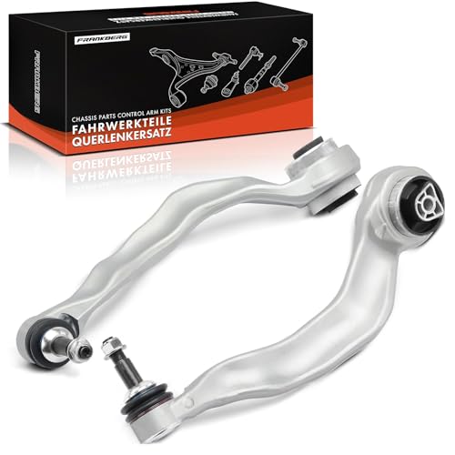 Frankberg 2x Control Arm Suspension Arm Front Axle Compatible with 5 Series F90 G30 518-540 1.6L-3.0L 2016-2024 5 Series Touring G31 518 520 525 530 2.0L-3.0L 2017-2024 Replace# 31106861161