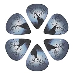 FUCVNPZ Lot de 6 médiators en celluloïd, en forme de cerf, fins, moyens et lourds pour guitares acoustiques, électriques… - Les Beatles, Paul McCartney, John Lennon, RIngo Starr, George Harrison FUCVNPZ Lot de 6 médiators en celluloïd, en forme de cerf, fins, moyens et lourds pour guitares acoustiques, électriques… – Image 2