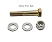 Track Bar and Lower Control Arm Bolt Upgrade Kit for Jeep Wrangler JK + Extra M14 Bolt