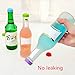 Reusable Beer Caps, Silicone Rubber Bottle Caps (Pack of 18), Ideal for Home Brewing Beer, Soft Drink,Soda Bottle Kitchen Gadgets