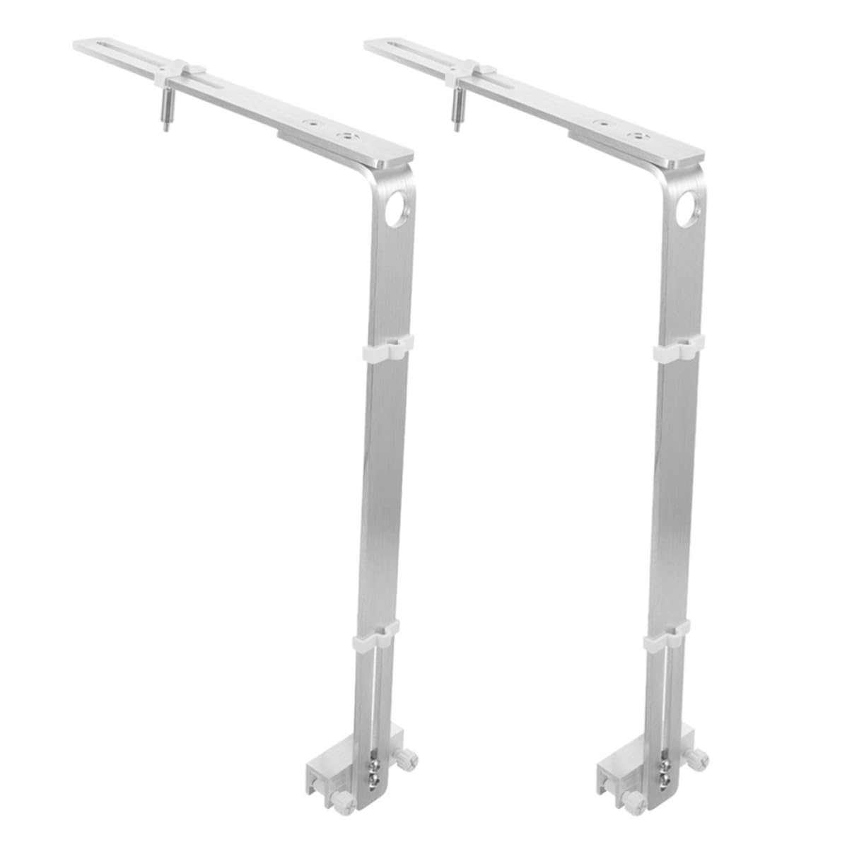 SOLUSTRE 2 Stück Aquarienbeleuchtungshalter aus Aluminiumlegierung