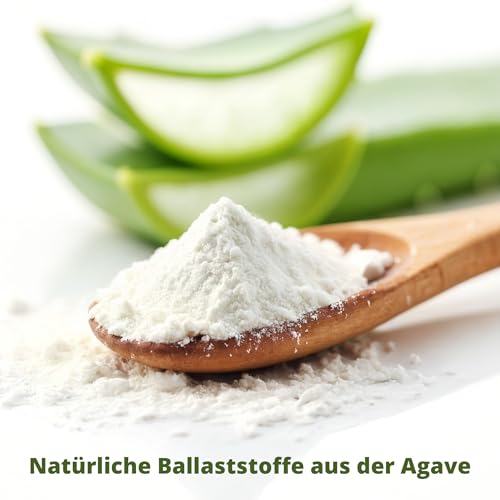 EWL Naturprodukte Inulin Pulver BIO 200g, Ballaststoffe Pulver aus Agave gewonnen, Inulinpulver Bio aus kontrolliert biologischem Anbau