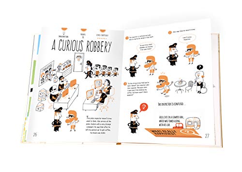 Sleuth & Solve: 20+ Mind-Twisting Mysteries: (Mystery Book for Kids and Adults, Puzzle and Brain Teaser Book for All Ages) 5 41b2dpmn+yL