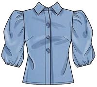 Vista 2 de New Look Kit de patrones de costura para mujer, código N6698, tallas 6-8-10-12-14-16-18