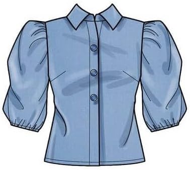 Miniatura 2 de New Look Kit de patrones de costura para mujer, código N6698, tallas 6-8-10-12-14-16-18