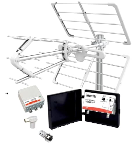 Kit Antena 5g Amplificador 40db Fuente Alimentación Conexiones