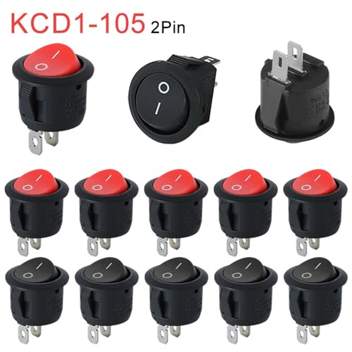 Interrupteur camping-car 12V étanche pour aménagement intérieur de van et fourgon - 2