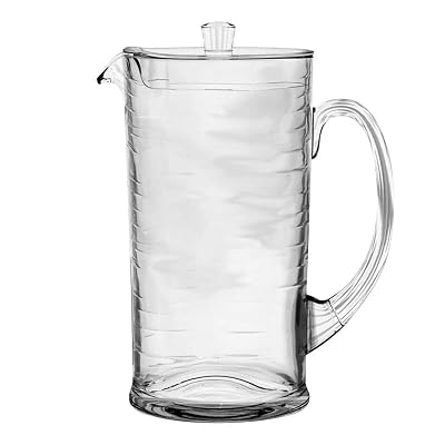 TarHong PITCHR WTH LID CLR 77OZ
