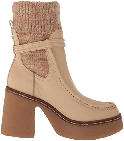 Sam Edelman Women's Sidney Fashion Boot, Eggshell, 5 | Image 5
