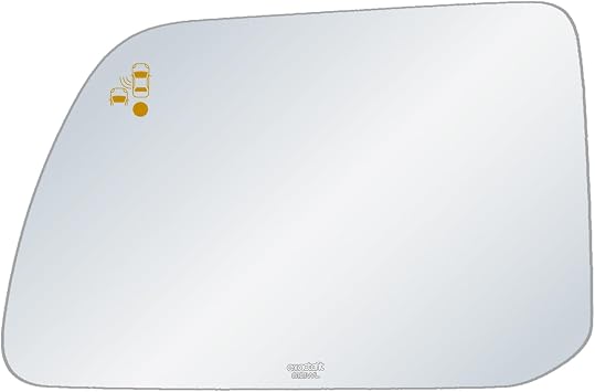 Driver Side Mirror Glass Replacement For 2011-2014 Ford Edge, 2011-2015 Lincoln MKX Left Door Mirrors With Blind Spot Icon exactafit 8121WL
