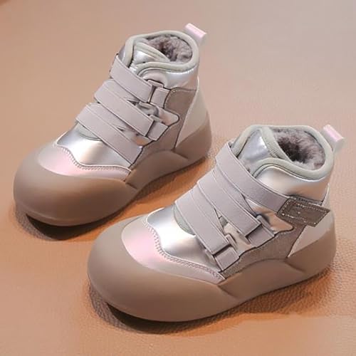 Boys Girls Winter Shoes Kids Anti-Slip Soles Boots Non Slip Sneakers Outdoor Arch Ankle Support Shoes For Toddlers3
