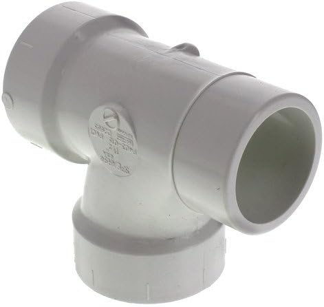 4" x 4" x 2" PVC DWV Sanitary Street Tee {P404-420}