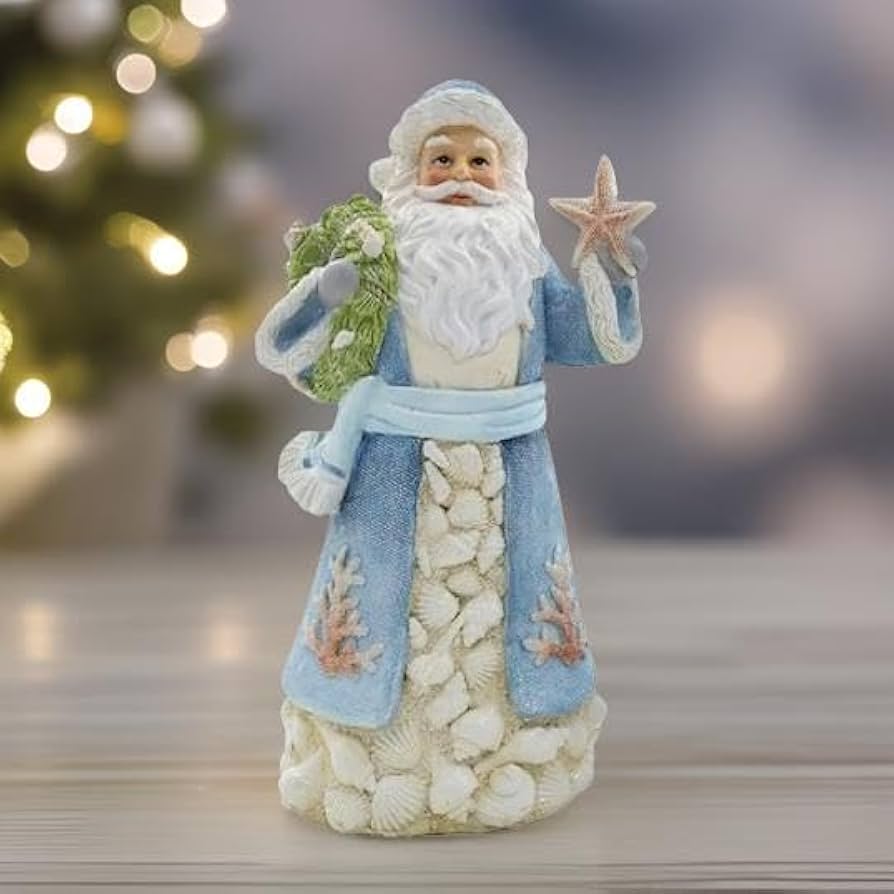 Amazon.com: The Bridge Collection 12.5-Inch Coastal Santa