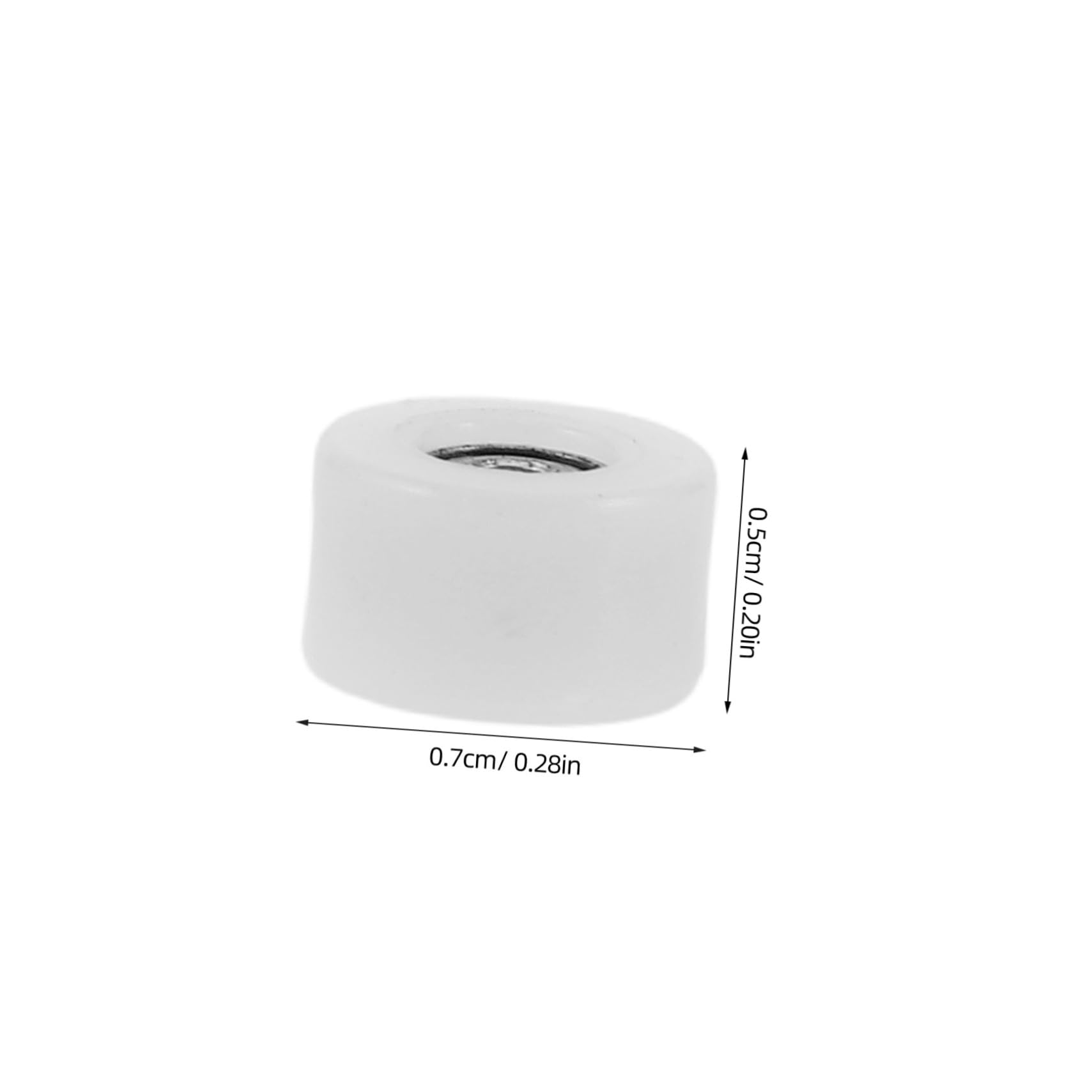 ERINGOGO 4pcs Finger Skateboard Wheels with High-Speed Bearings Practical Accessories for Smooth Rolling Effortless Replacement and Vibrant Colors for Enhanced Finger Skateboarding Fun