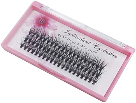 Bodermincer 20D 0.07mm Thickness 8-22mm To Choose Grafting False Eyelashes False Eyelashes Individual Natural Long Mink Fake Eyelashes Extension Handmade (12mm)