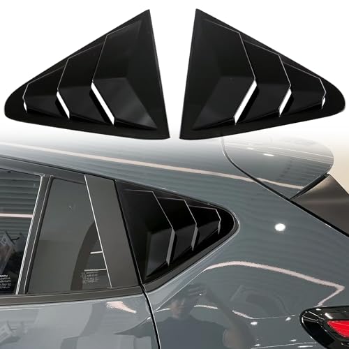 for Subaru Crosstrek 2024 2025 Rear Window Louver Shutter Docorative Cover Car Accessories 2pcs (Glossy Black) -  CARTRIMHOME, ZJYNTSBCT240108CFUS-1