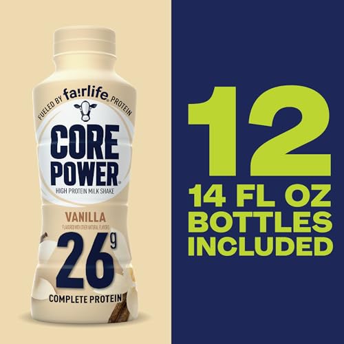 Core Power OZJONG Fairlife 26G Protein Milk Shakes, Ready To Drink For Workout Recovery Liquid, Vanilla thumb #4