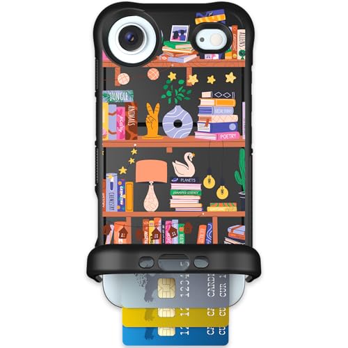Scooch for iPhone Air Wallet Case Card Holder, Wingmate, Little Library