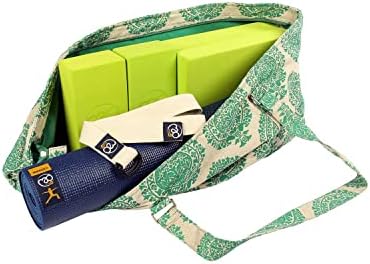 Yoga-Mad Large Yoga Mat Bag | Full Zip Yoga Bag | Unisex Carrier | Stores Mat and Accessories | Suitable for Pilates, Yoga, Gym, Fits Most Mat Sizes