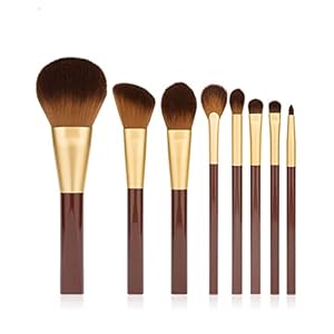8 Pcs Makeup Brushes Set Powder Blush Foundation Eyeshadow Eyebrow Make Up Brush Cosmetics Tools Kit