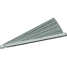Proto J000TL 25 Blade Long Feeler Gauge Set 1/2" and 12" blades in steel holder