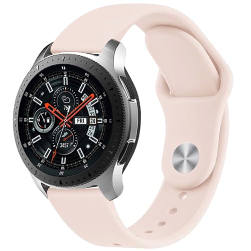 22mm Watch band for Samsung Galaxy Watch 3 45mm/Galaxy Watch 46mm/Gear S3 Frontier/Classic,Quick Release Silicone Sport Replacement Strap for Garmin Venu 3/2/vivoactive 4/Forerunner 965/255/265/955
