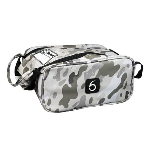 6th Sense Fishing Large Bait Bag – Durable Soft-Sided Storage for Soft Plastics (Ridgeline Camo - Green)