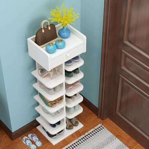 Étagère à chaussures étroite pour optimiser les petits espaces - 6