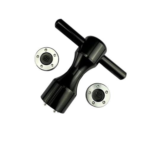 Compatible with Titleist Scotty Cameron Golf Club Putter 2pcs Weight+Wrench Tool 15/30/35/40/45g (Black/Silver,2pcs*45g+Wrench)